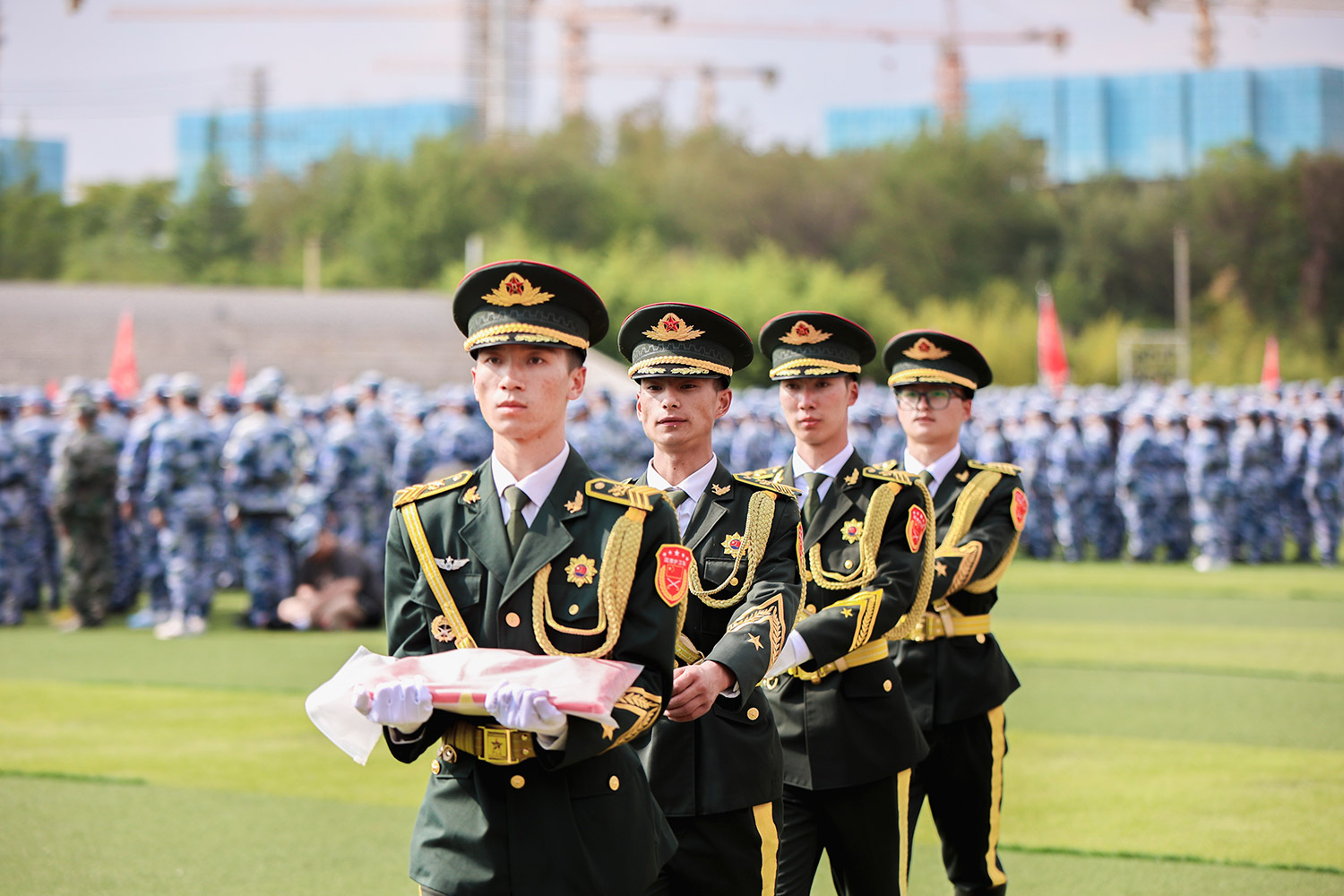 军训国旗护卫队